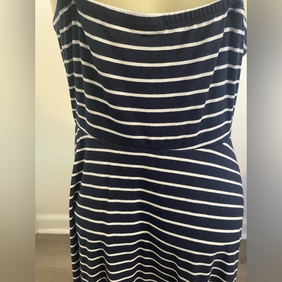 TORRID Navy Stripe Halter Dress 0 - Picture 4 of 6